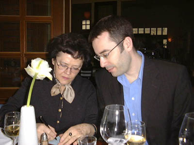This is Mrs. Zeug, explaining something to Felix (...as always)!